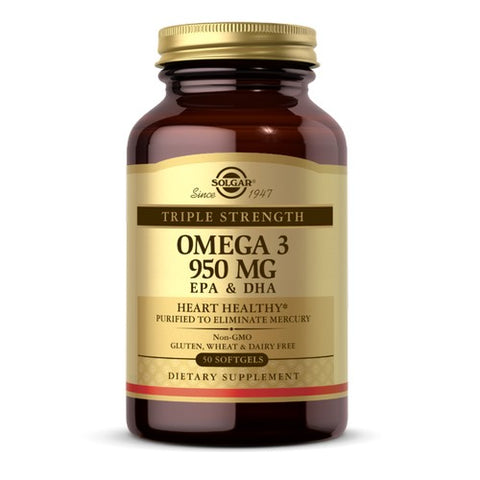 Omega-3 Epa & Dha Triple Strength 50 softgels by Solgar