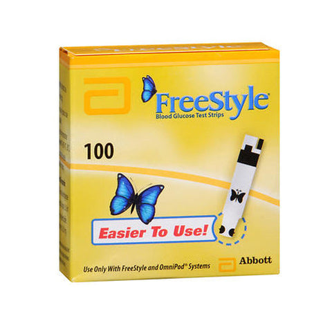 Freestyle, Blood Glucose Test Strips, 100 each Freestyle