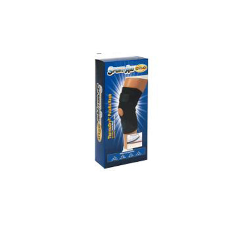Sport Aid, Knee Wrap Thermadry Open Patella S-A Gold X-Large, 1 Each