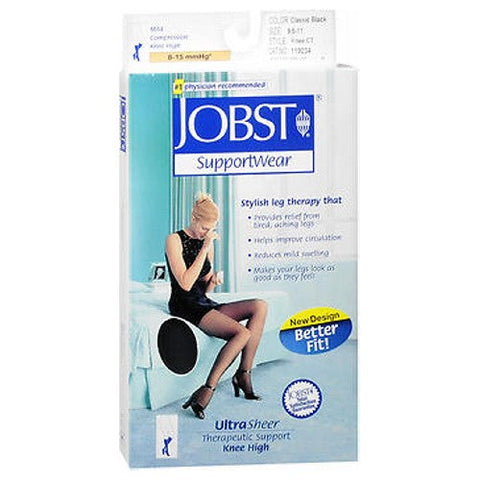Jobst, Mild Compression Knee-Highs Original Black Medium, 1 Each Jobst