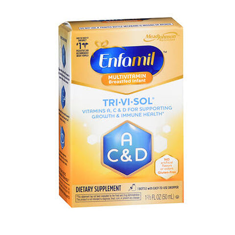 Enfamil, Tri-Vi-Sol Vitamins A C And D Drops, 50 Ml Enfamil