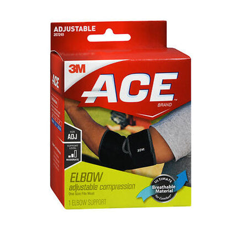 Ace, Compression Elbow Support Neoprene Adjustable, 1 Count Ace