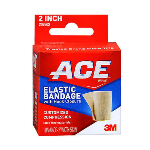 Ace, Elastic Bandage With Hook Closure 2 Inch, 1 Each Ace