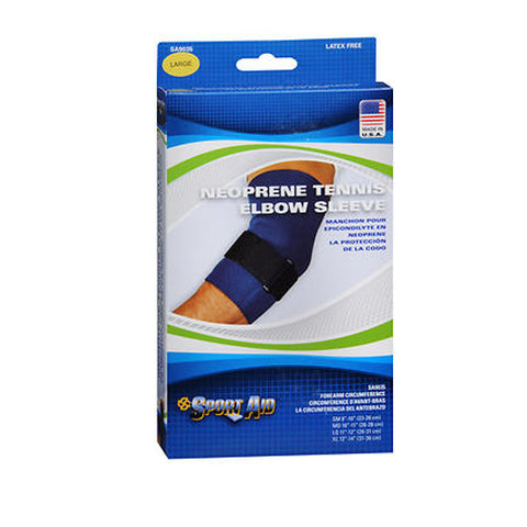 Sport Aid, Sportaid Neoprene Tennis Elbow Sleeve, Large 1 each
