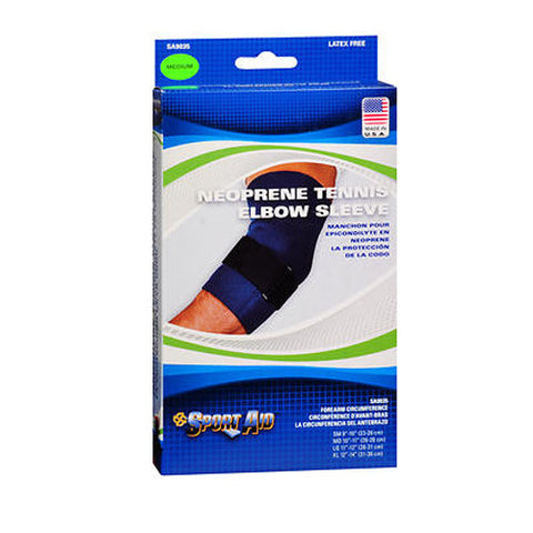 Sport Aid, Neoprene Tennis Elbow Sleeve Medium, 1 Each Sport Aid