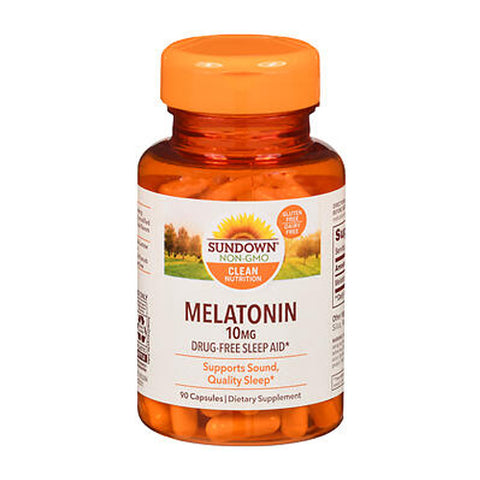 Sundown Naturals, Melatonin, 10 mg, 90 caps