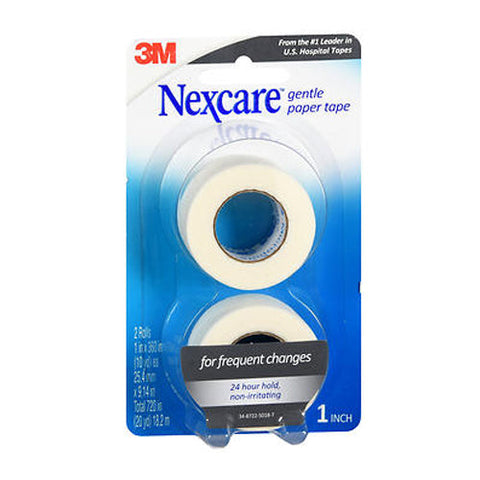Nexcare, Gentle Paper Tape 1 In X 10 Yard, 20 Yard Nexcare