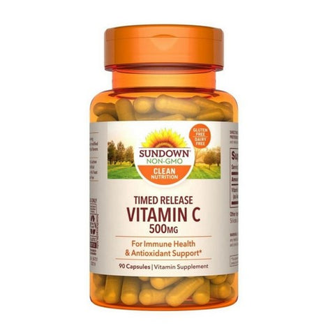 Sundown Naturals, Vitamin C Timed Release, 500 mg, 90 tabs Sundown Naturals