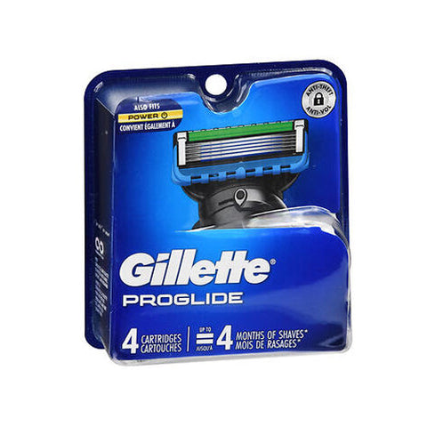 Gillette, Proglide Cartridges, 4 Each Gillette