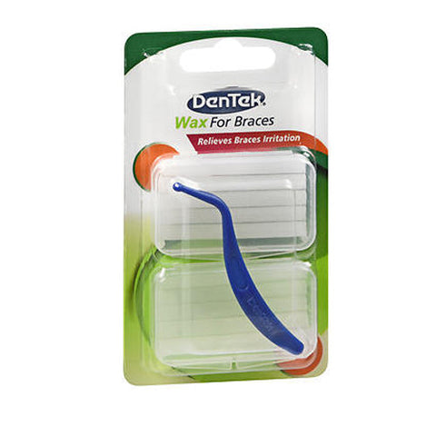 Dentek, Wax For Braces Fresh Mint, 1 Each Dentek