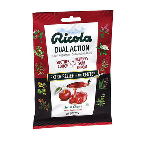Ricola, Cough Drops Cherry Honey, 19 Count