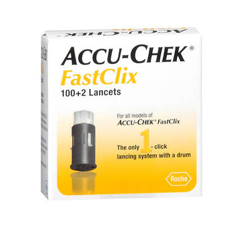 Accu-Chek, Fastclix Lancets, Box Of 102 Accu-Chek