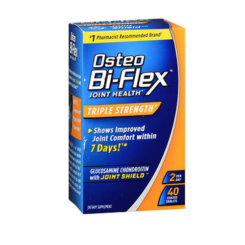 Osteo Bi-Flex, Triple Strength Glucosamine Chondroitin With Joint Shield, Triple Strength 40 tabs