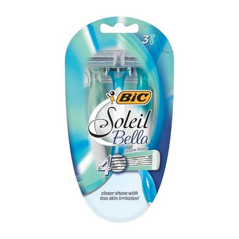 Bic, Soleil Bella Shavers E-Z Rinse, 3 each Bic