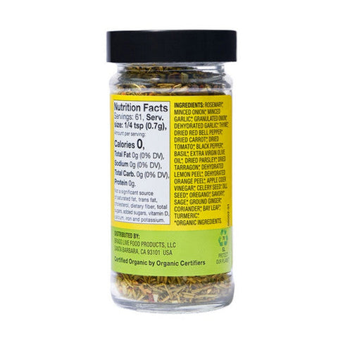 Bragg, Organic Sprinkle, Herb and Spice 1.5 Oz Bragg