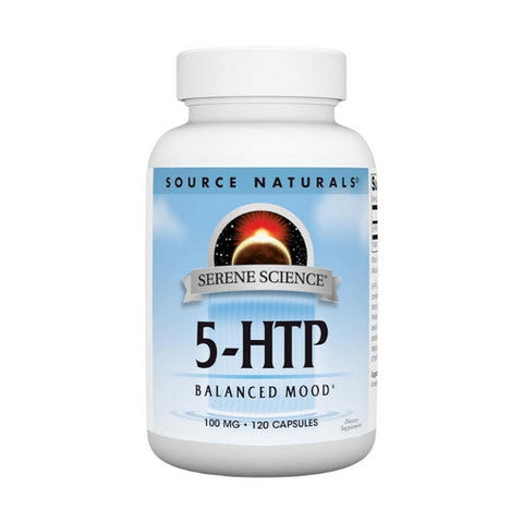 Source Naturals, 5-HTP, 100 mg, 120 caps Source Naturals