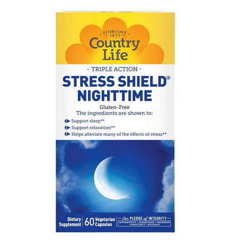 Country Life, Stress Shield Nighttime, 60 CAPS Country Life