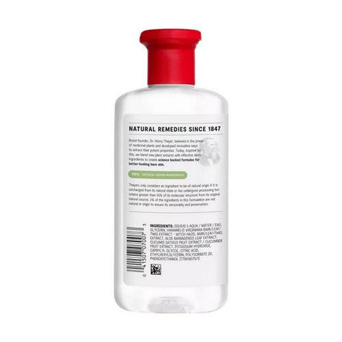 Thayers, Witch Hazel Facial Toner Alcohol-Free Cucumber, 12 Oz