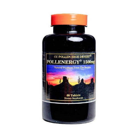 Cc Pollen, High Desert Pollenergy, 1500mg, 60 Chewable Tablets Cc Pollen