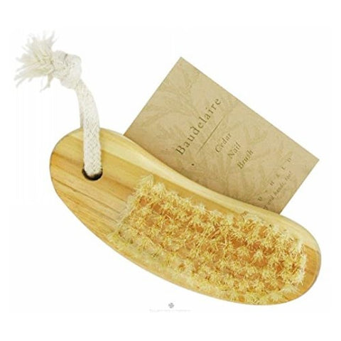 Baudelaire, Cedar 4 inch Nail Brush, 1 COUNT