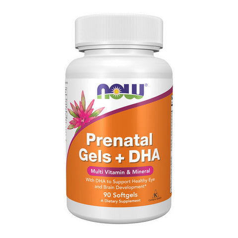 Now Foods, Prenatal Gels + DHA, 90 sgels Now Foods