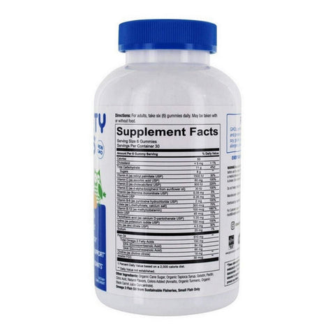 SmartyPants, All-in-One Multivitamin Plus Omega-3 Plus Vitamin D, 180 COUNT