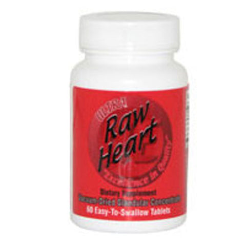 Ultra Glandulars, Raw Heart, 200 mg, 60 tabs Ultra Glandulars