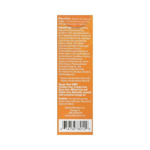 Seabuck Wonders, Sea Buckthorn Facial Cream, 1 oz Seabuck Wonders