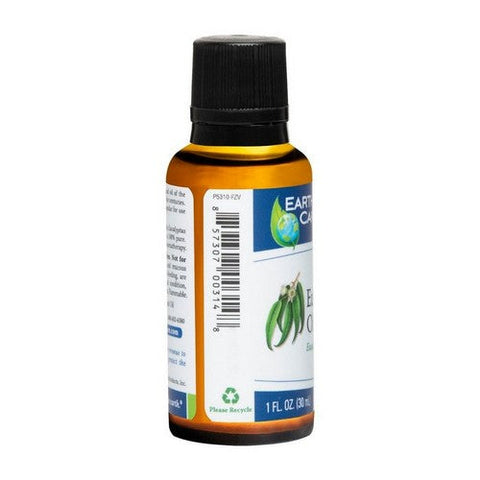 Earth's Care, 100% Pure Essential Oil Eucalyptus, 1 Oz Earth's Care