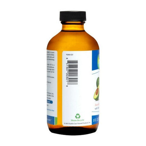 Earth's Care, 100% Natural Avocado Oil With Vitamin E, 8 Oz Earth's Care