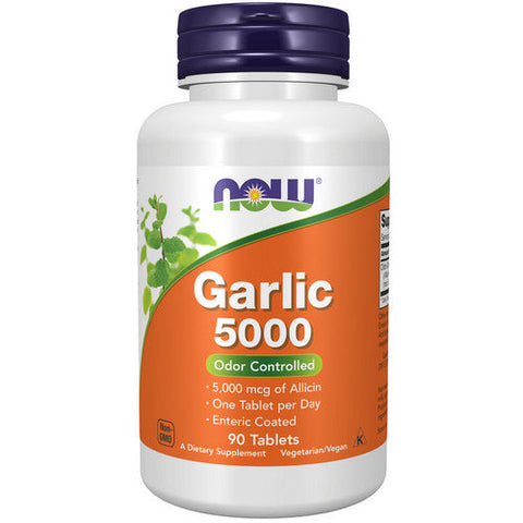 Now Foods, Garlic 5000, 90 TABS Now Foods