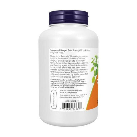 Now Foods, Curcumin Softgels, 120 SOFTGELS Now Foods