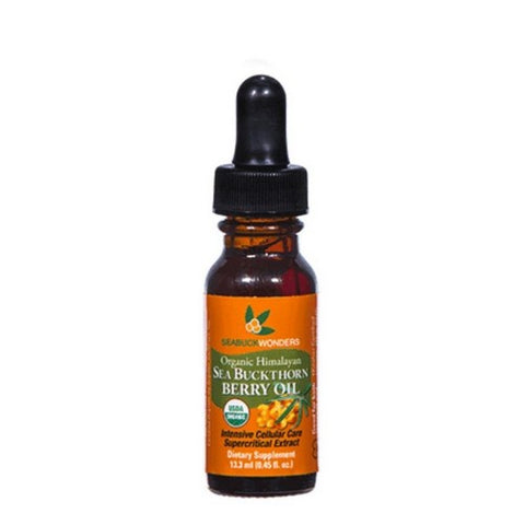 Seabuck Wonders, Organic Himalayan Sea Buckthorn Berry Oil, 0.45 fl oz Seabuck Wonders