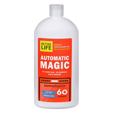 Better Life, Natural Dishwasher Gel (ultra - concentrated) Automatic Magic, 30 oz Better Life