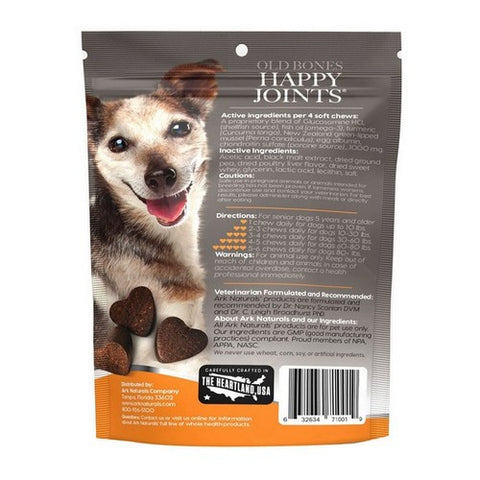 Ark Naturals, Gray Muzzle Joint Health Senior Dog Treats, 90 Chews
