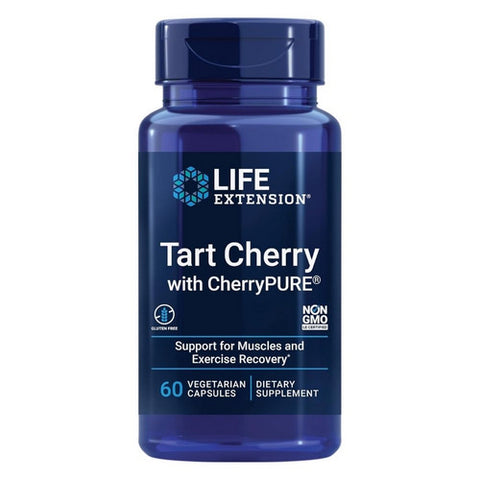 Life Extension, Tart Cherry Extract with Standardized Cherrypure, 60 Caps