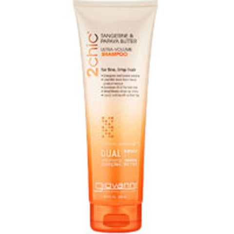 Giovanni Cosmetics, 2chic Ultra Volume Tangerine and Papaya Butter Shampoo, 8.5 oz Giovanni Cosmetics