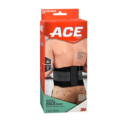 Ace, Back Brace Adjustable, 1 Each Ace