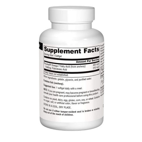 Source Naturals, Provinal Omega-7, 30 Softgel