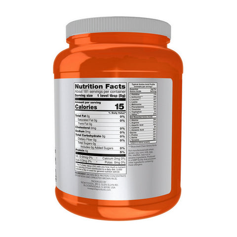 Now Foods, Sprouted Brown Rice Protein, 2 Lbs