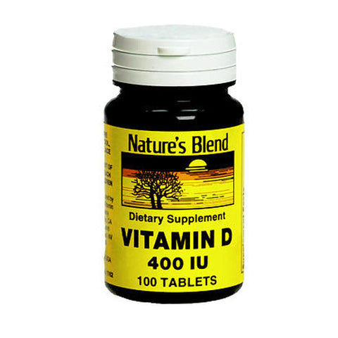 Nature's Blend, Vitamin D, 400 IU, 100 Tablets