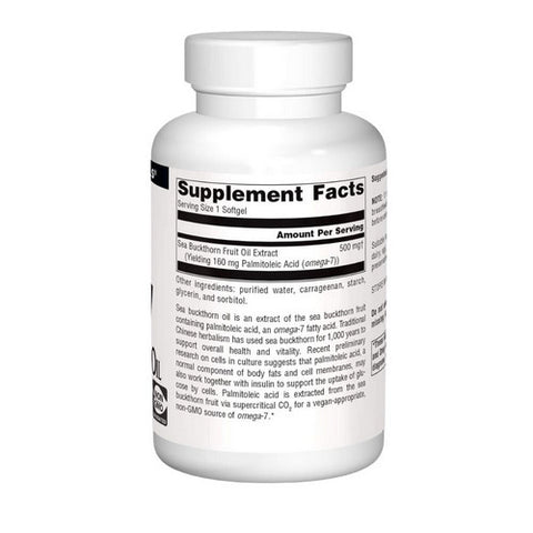 Source Naturals, Omega-7 Sea Buckthorn Oil, 120 Sgels