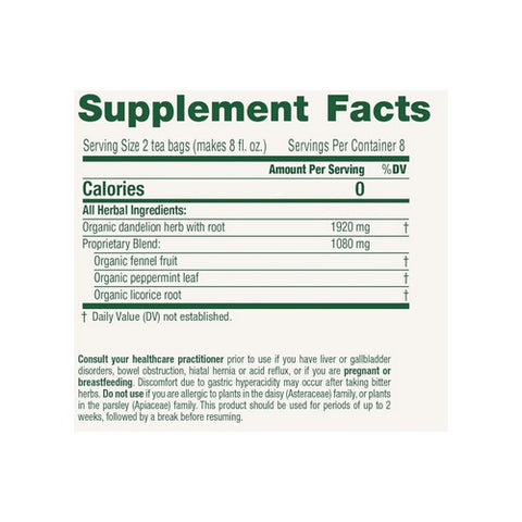 Traditional Medicinals, Everyday Detox Dandelion, 16 Bag