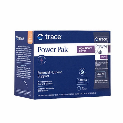 Trace Minerals, Electrolyte Stamina Power Pak, Acai Berry 30 packets