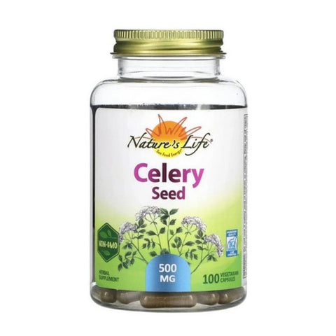 Nature's Life, Celery Seed, 500 Mg, 100 Caps