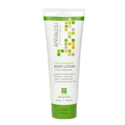 Andalou Naturals, Uplifting Body Lotion Citrus Sunflower, 8 Oz Andalou Naturals