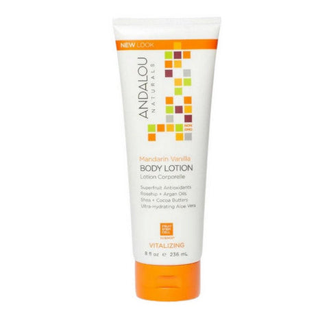 Andalou Naturals, Body Lotion, Vitalizing Mandarin Vanilla 8 Oz Andalou Naturals
