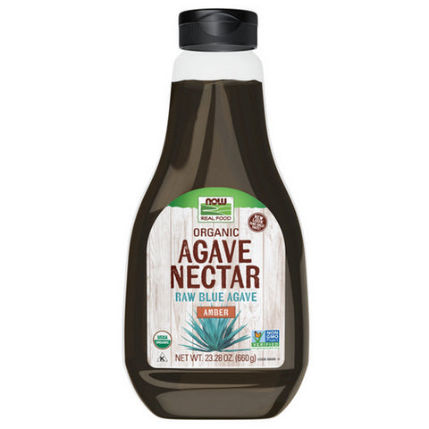 Now Foods, Agave Nectar (Amber) Organic, 23.28 Oz Now Foods