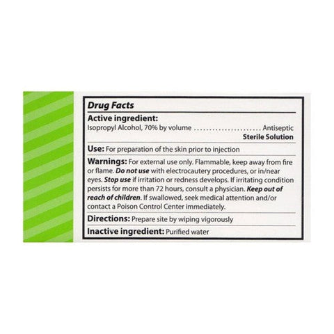 Easy Touch, Alcohol Prep Pads, 100 Each Easy Touch