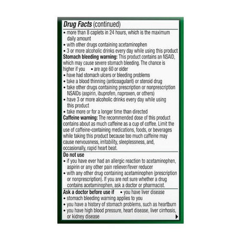 Excedrin, Extra Strength Caplets, 24 Caps